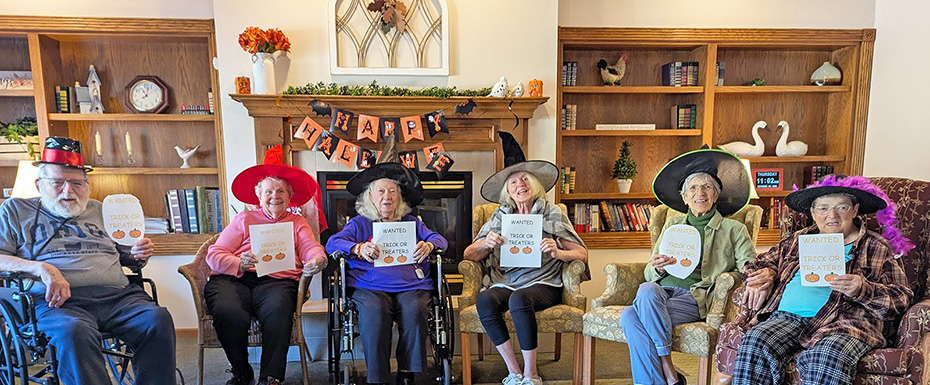 CrestRidge folks dress up for Halloween