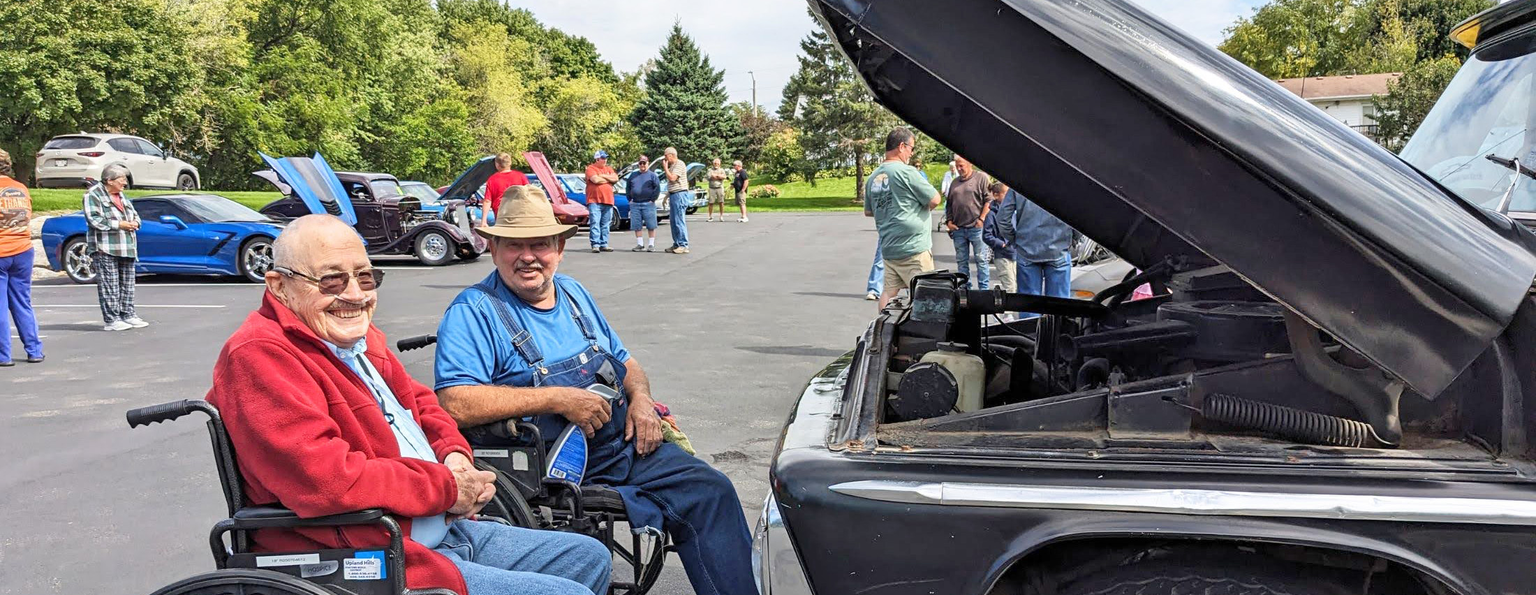 A car show kicked off National Assisted Living Week at CrestRidge